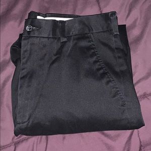 Men’s black dress pants